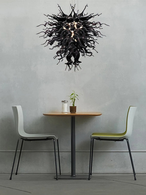 New Design Heart Shape Chandeliers Multicolor