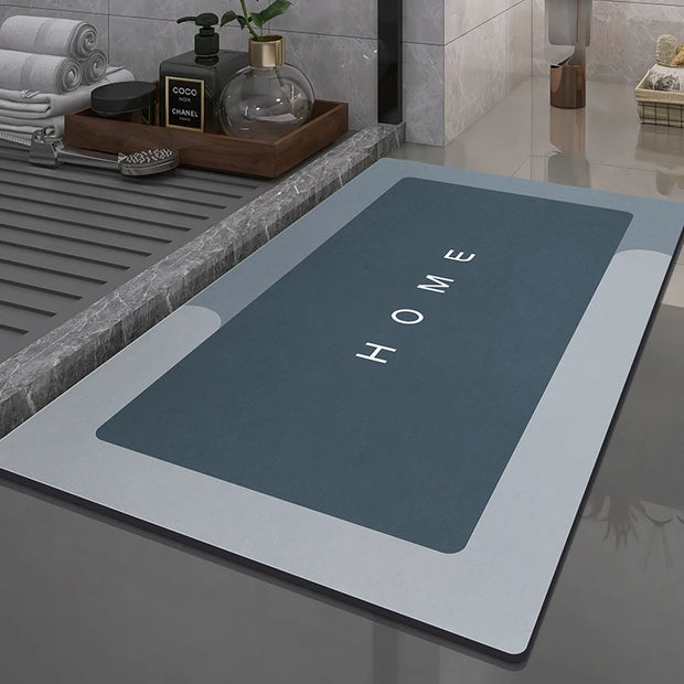 Toilet Rugs Entrance Doormat Washable