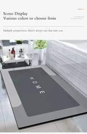 Toilet Rugs Entrance Doormat Washable