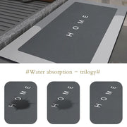 Toilet Rugs Entrance Doormat Washable