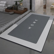 Toilet Rugs Entrance Doormat Washable
