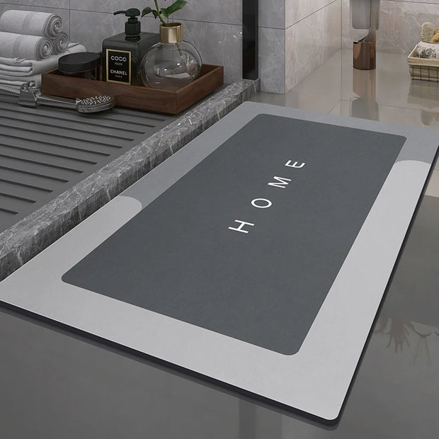 Toilet Rugs Entrance Doormat Washable