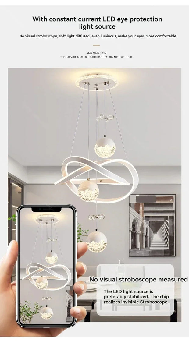 Modern Minimalist Restaurant Chandeliers Dining Table Lamps Bar Tables Bedroom