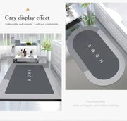 Toilet Rugs Entrance Doormat Washable