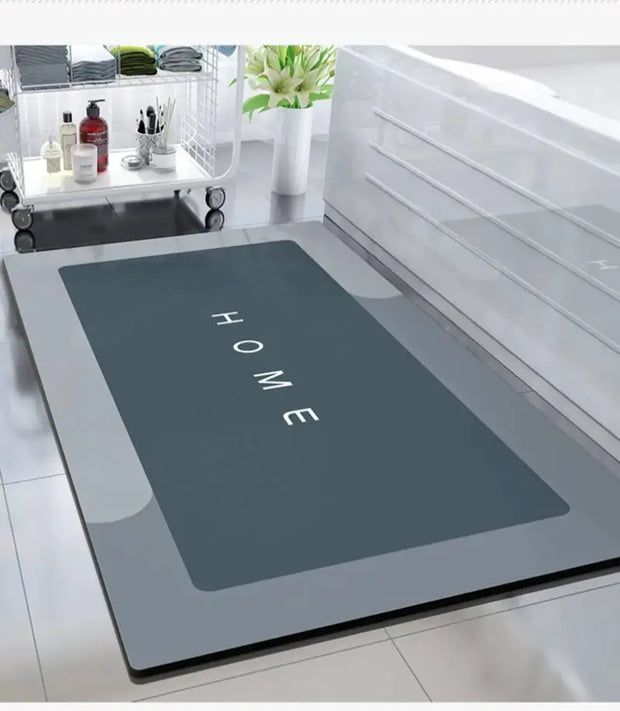 Toilet Rugs Entrance Doormat Washable