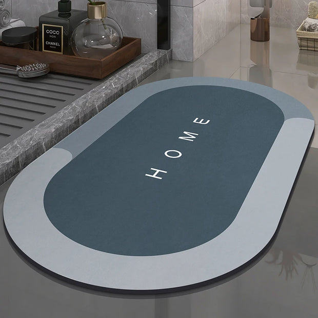 Toilet Rugs Entrance Doormat Washable