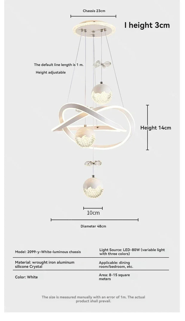 Modern Minimalist Restaurant Chandeliers Dining Table Lamps Bar Tables Bedroom