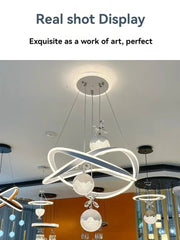 Modern Minimalist Restaurant Chandeliers Dining Table Lamps Bar Tables Bedroom