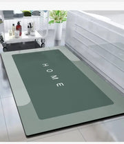 Toilet Rugs Entrance Doormat Washable