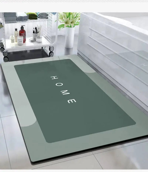 Toilet Rugs Entrance Doormat Washable