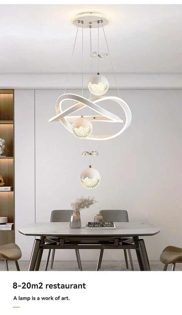 Modern Minimalist Restaurant Chandeliers Dining Table Lamps Bar Tables Bedroom