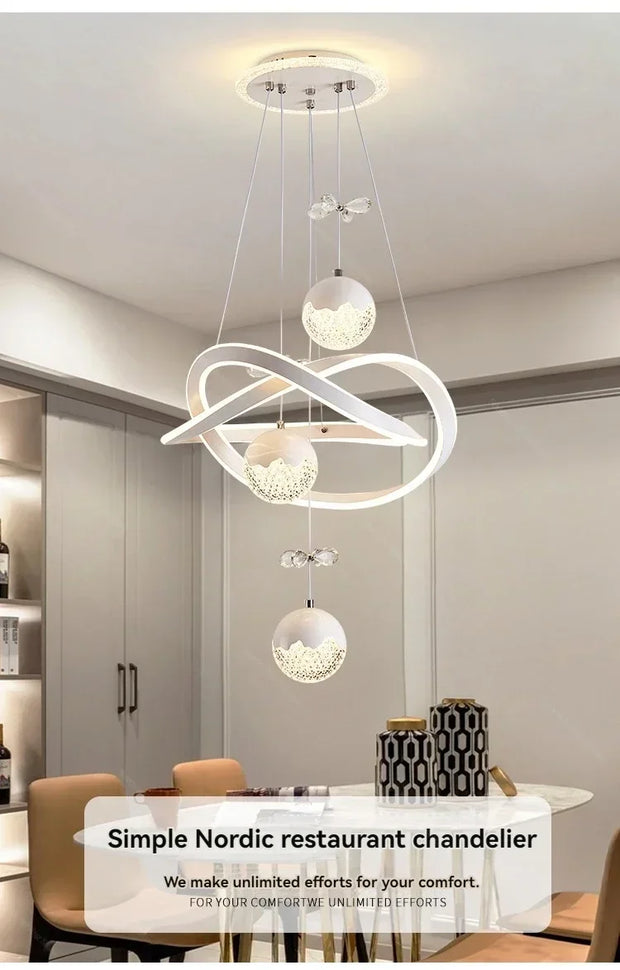 Modern Minimalist Restaurant Chandeliers Dining Table Lamps Bar Tables Bedroom