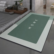 Toilet Rugs Entrance Doormat Washable