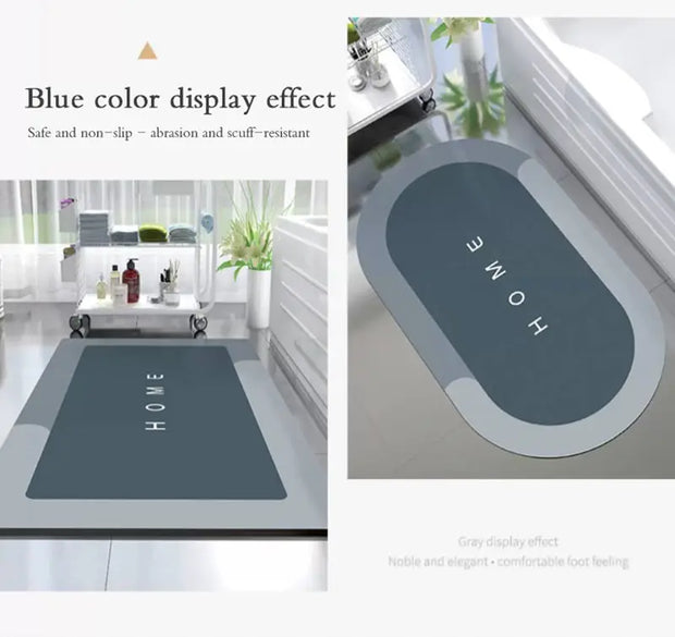 Toilet Rugs Entrance Doormat Washable