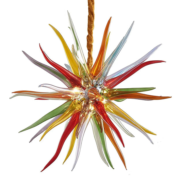 New Design Heart Shape Chandeliers Multicolor