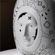 Facial Ceramic Vase