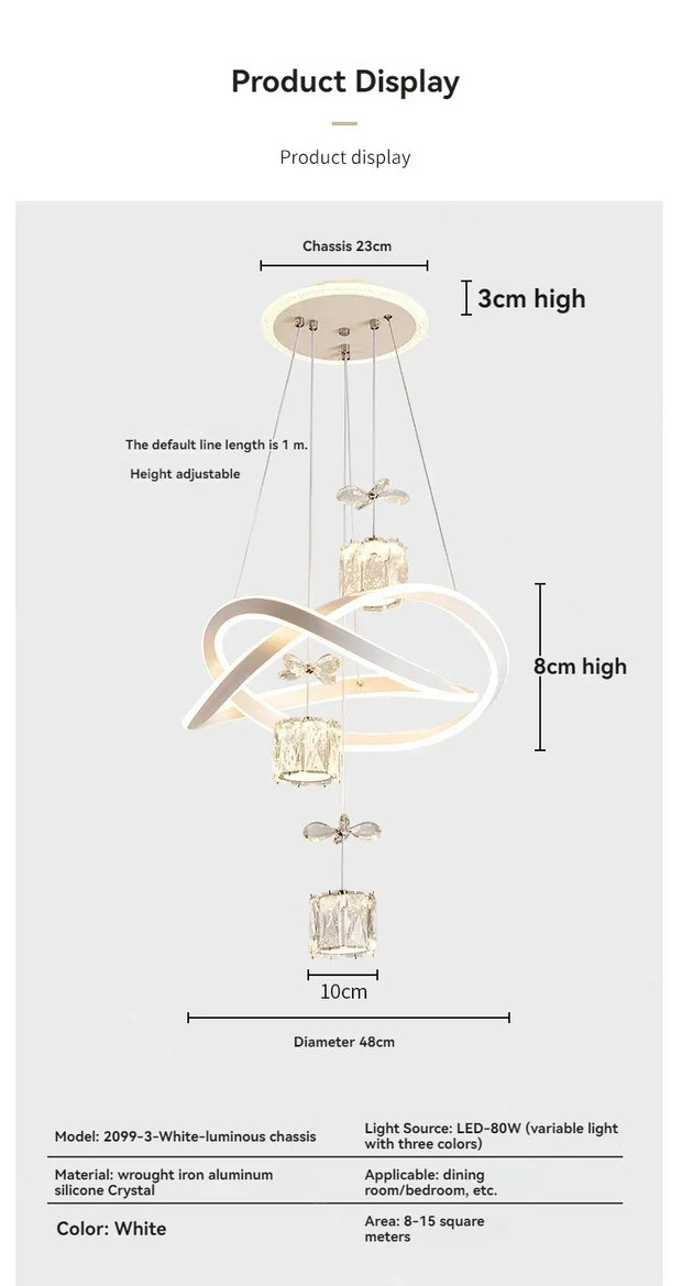 Modern Minimalist Restaurant Chandeliers Dining Table Lamps Bar Tables Bedroom
