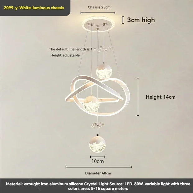 Modern Minimalist Restaurant Chandeliers Dining Table Lamps Bar Tables Bedroom