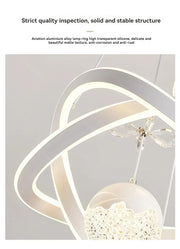 Modern Minimalist Restaurant Chandeliers Dining Table Lamps Bar Tables Bedroom