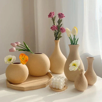 Home Art Vases for Flowers Nordic Decorative