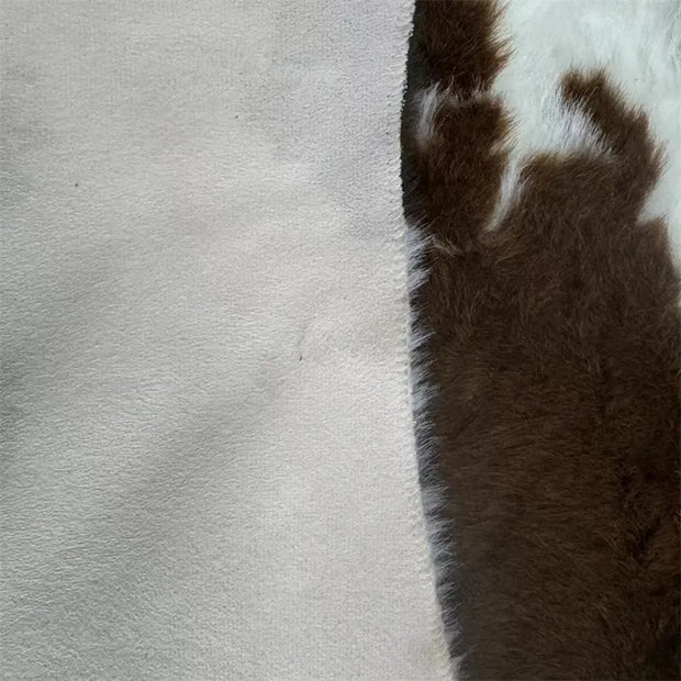 Modern Fur Animal Skins Natural Shape Carpets