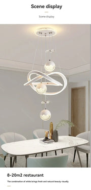Modern Minimalist Restaurant Chandeliers Dining Table Lamps Bar Tables Bedroom